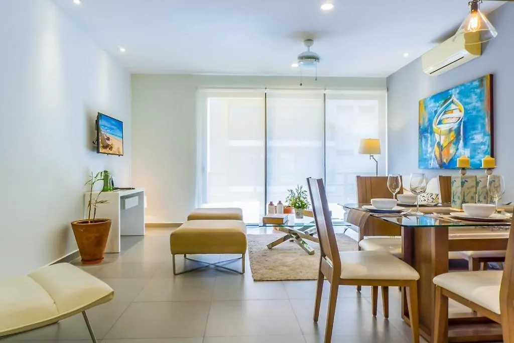 Lunada 314 Modern Playa Del Carmen Condo 0*,