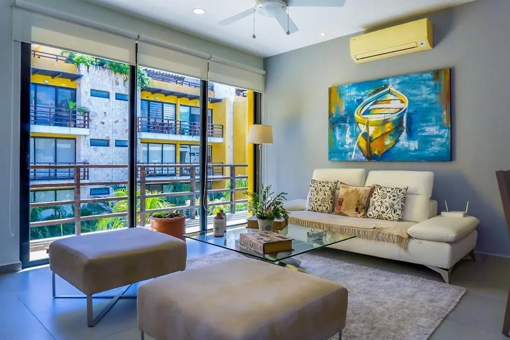 Lunada 314 Modern Playa Del Carmen Condo